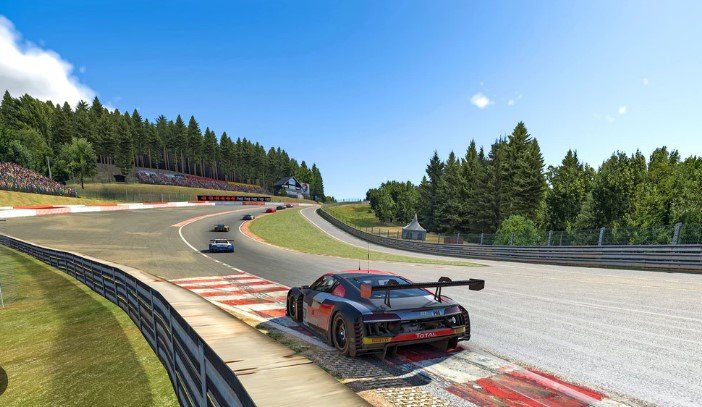 The Role of Tracks in Simulated Racing Experiences